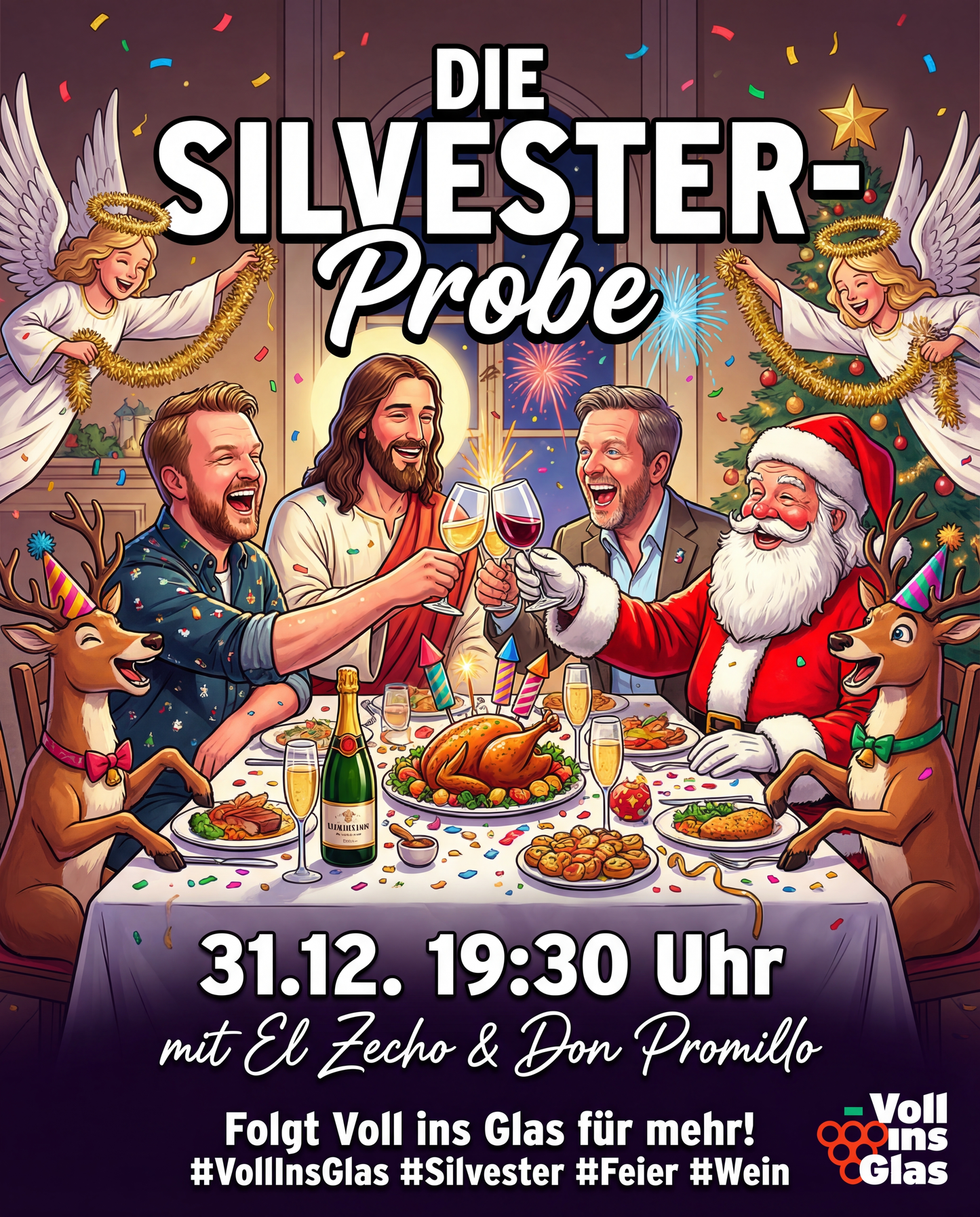 🥂 Voll ins Glas – Die Silvestergala